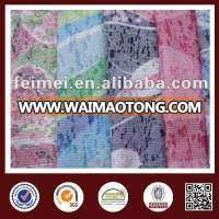 silk viscose(rayon) burnout fabric